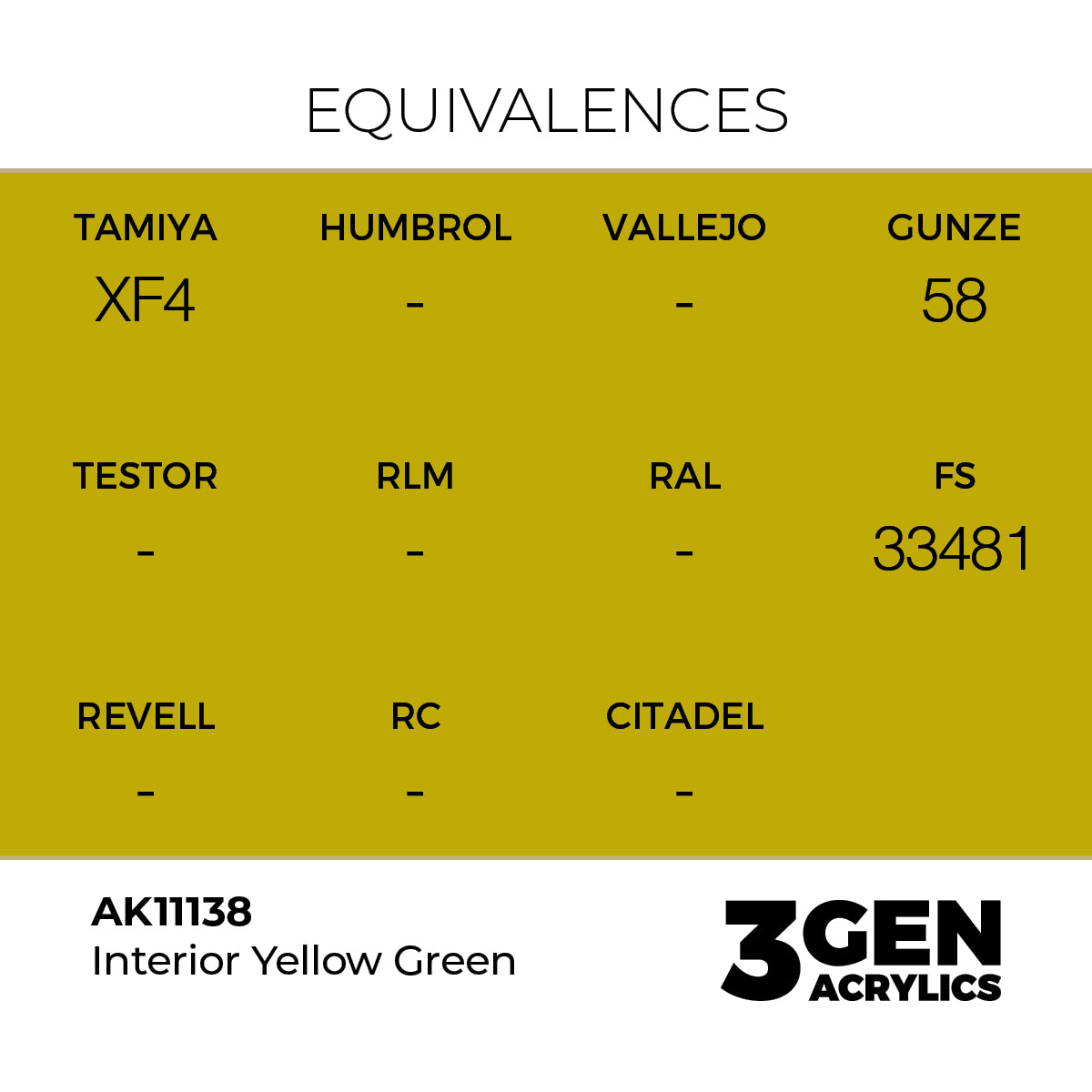 3gen - Interior Yellow - 18ml