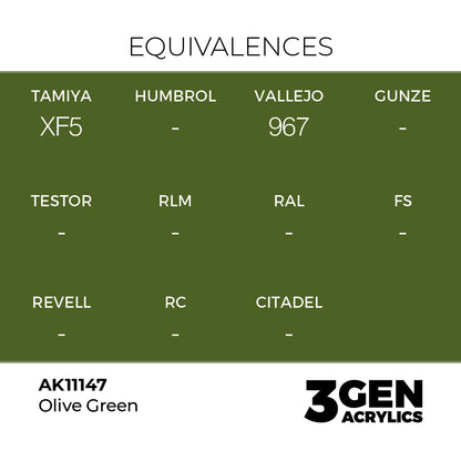 3gen - Olive Green - 18ml