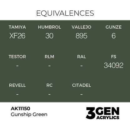 3gen - Gunship Green - 18ml