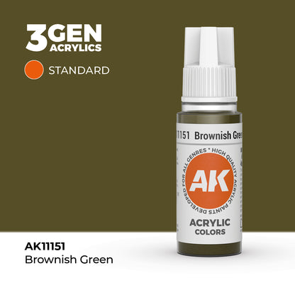 3gen - Brownish Green - 18ml