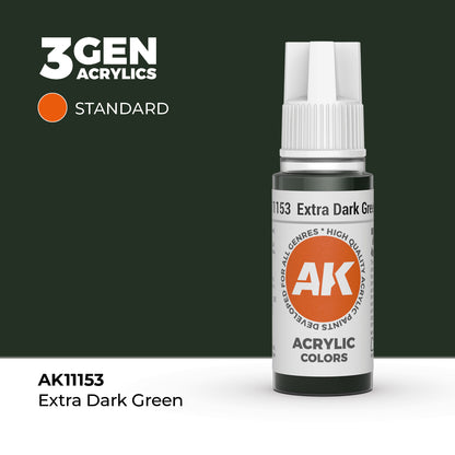3gen - Extra Dark Green - 18ml