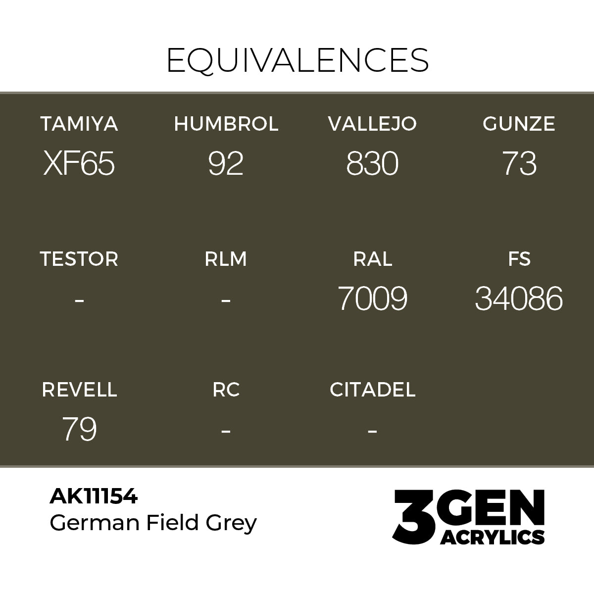 3gen - German Field Grey - 18ml