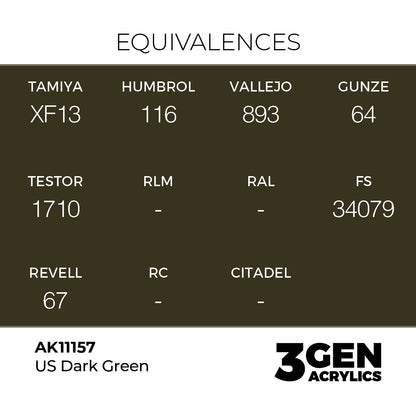 3gen - US Dark Green - 18ml