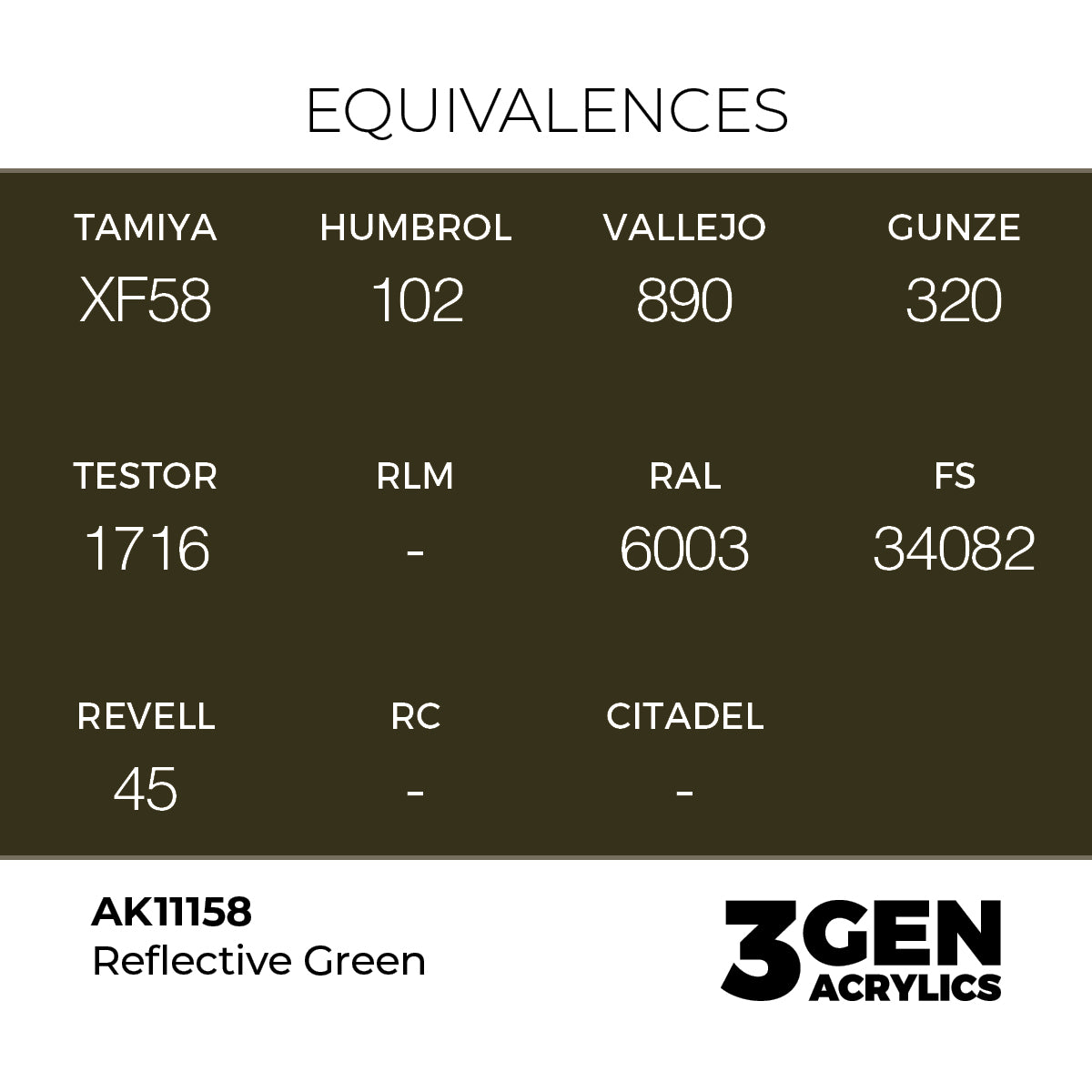 3gen - Reflective Green - 18ml