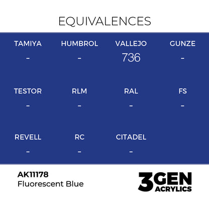 3gen - Fluorescent Blue - 18ml