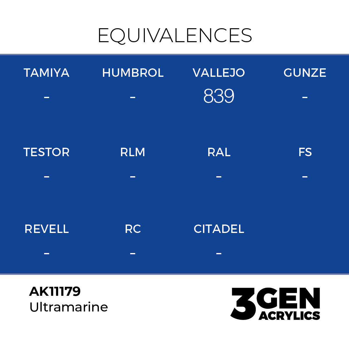 3gen - Ultramarine Blue - 18ml