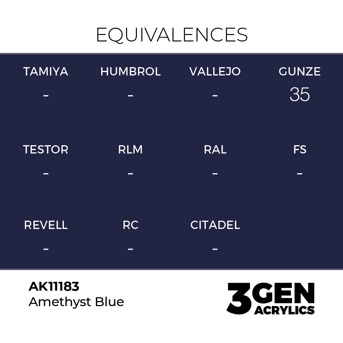3gen - Amethyst Blue - 18ml