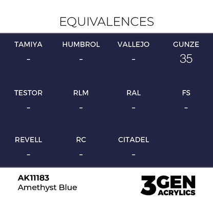 3gen - Amethyst Blue - 18ml