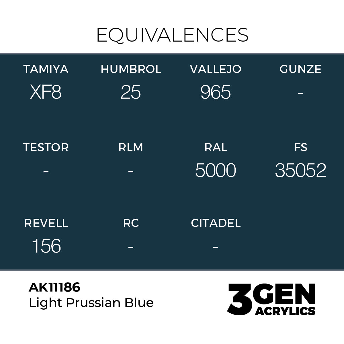 3gen - Light Prussian Blue - 18ml