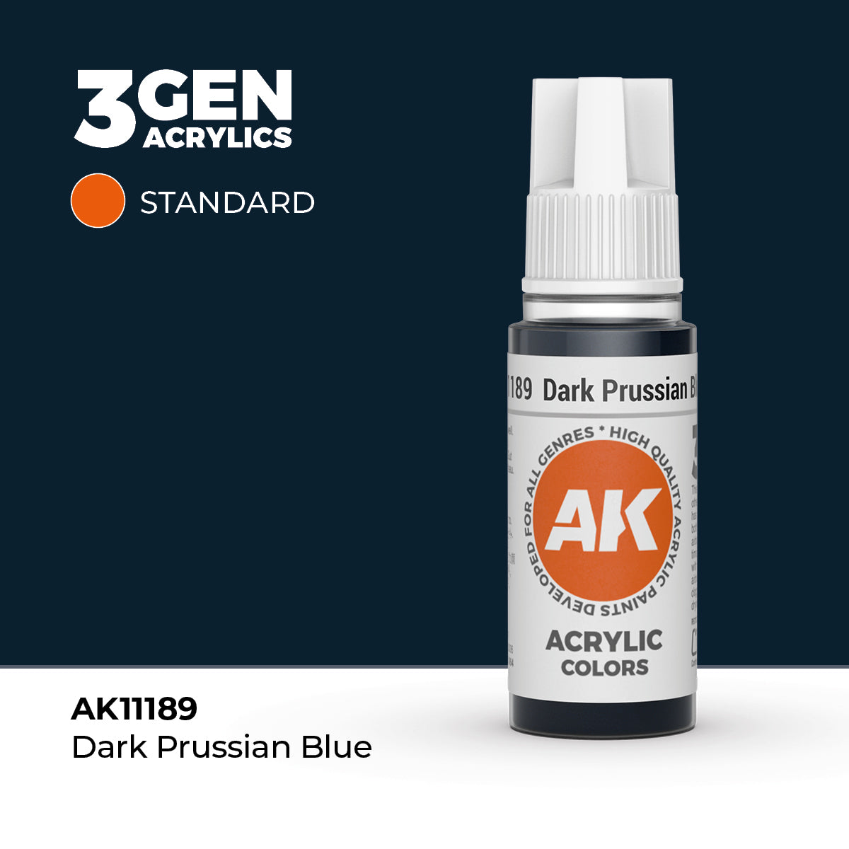 3gen - Dark Prussian Blue - 18ml