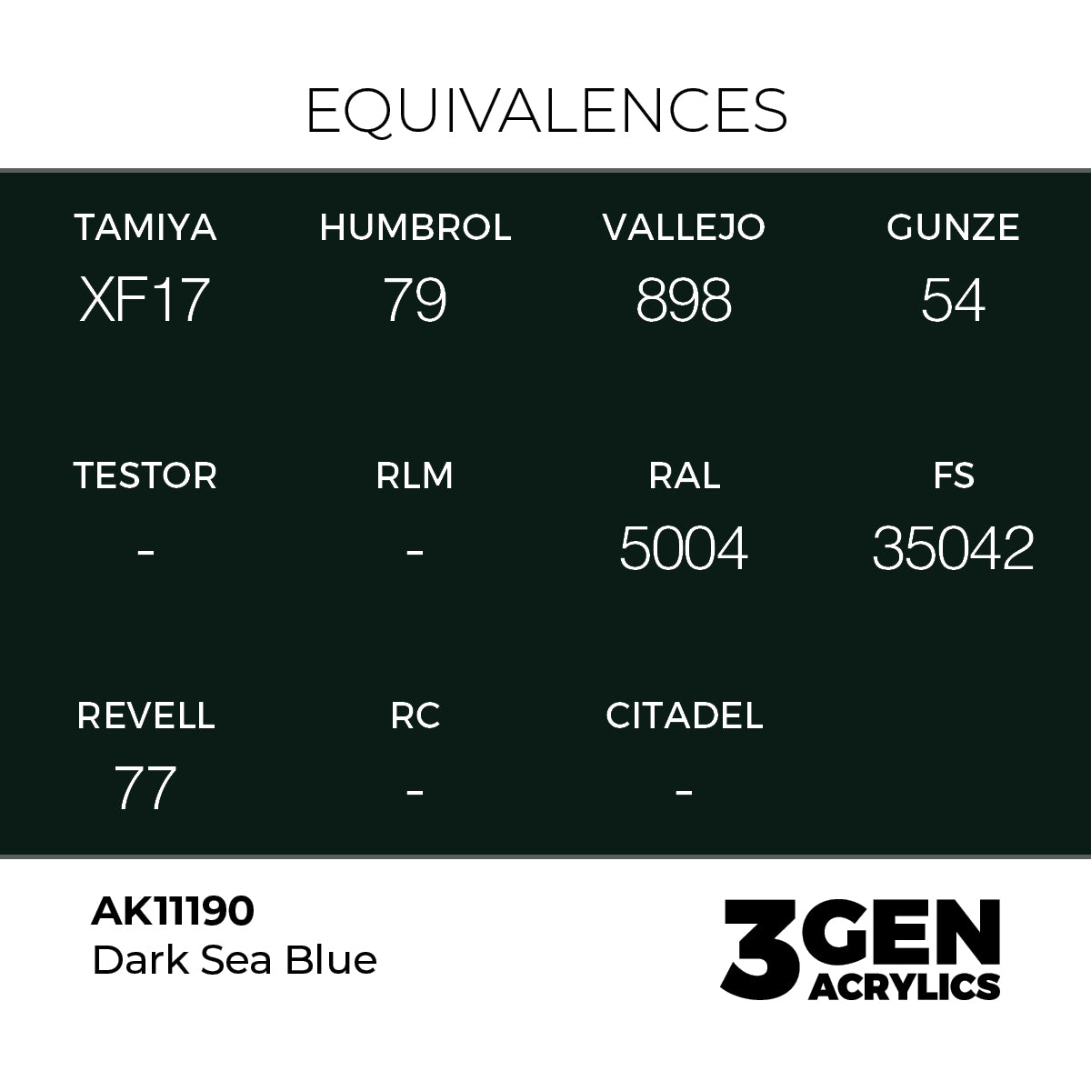 3gen - Dark Sea Blue - 18ml