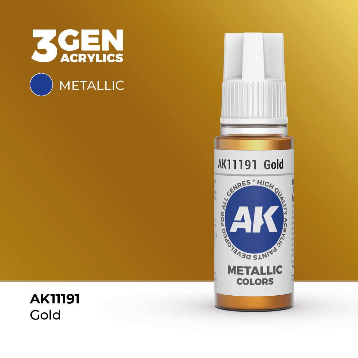 3gen - Metallic - Gold - 18ml