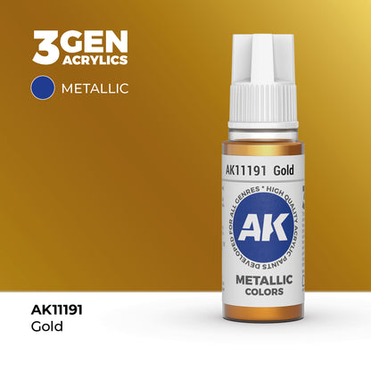 3gen - Metallic - Gold - 18ml