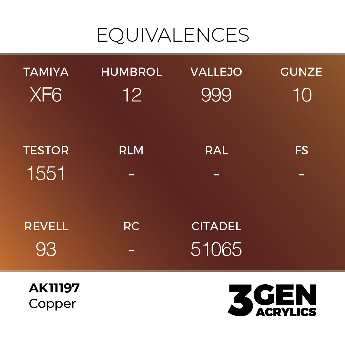 3gen - Metallic - Copper - 18ml