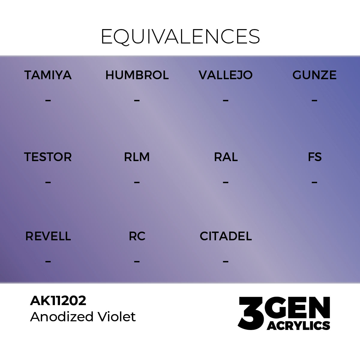 3gen - Metallic - Anodized Violet - 18ml