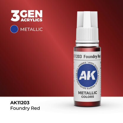 3gen - Metallic - Foundry Red - 18ml