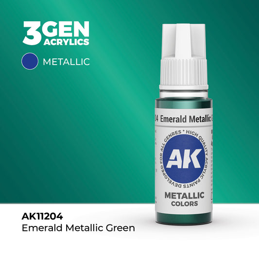 3gen - Metallic - Emerald Green - 18ml