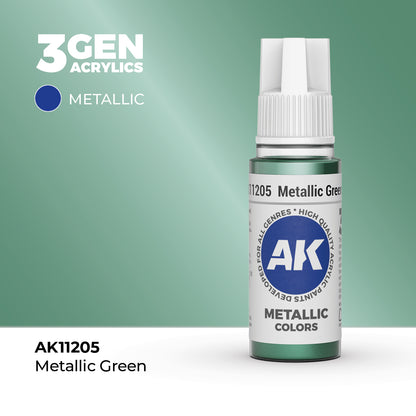 3gen - Metallic - Metallic Green - 18ml