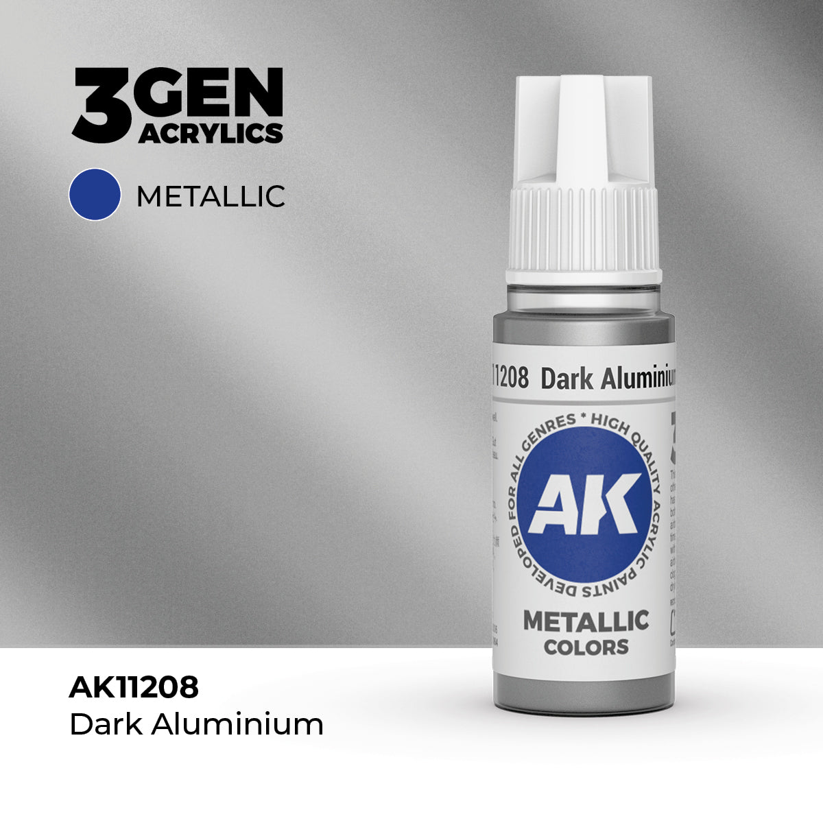 3gen - Metallic - Dark Aluminium - 18ml