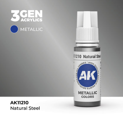 3gen - Metallic - Natural Steel - 18ml