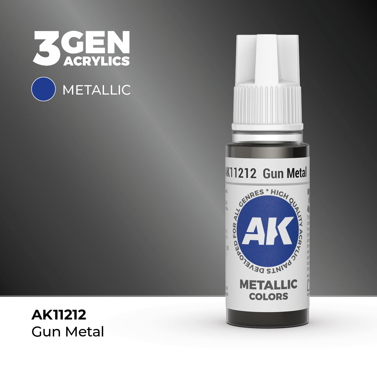 3gen - Metallic - Gun Metal - 18ml