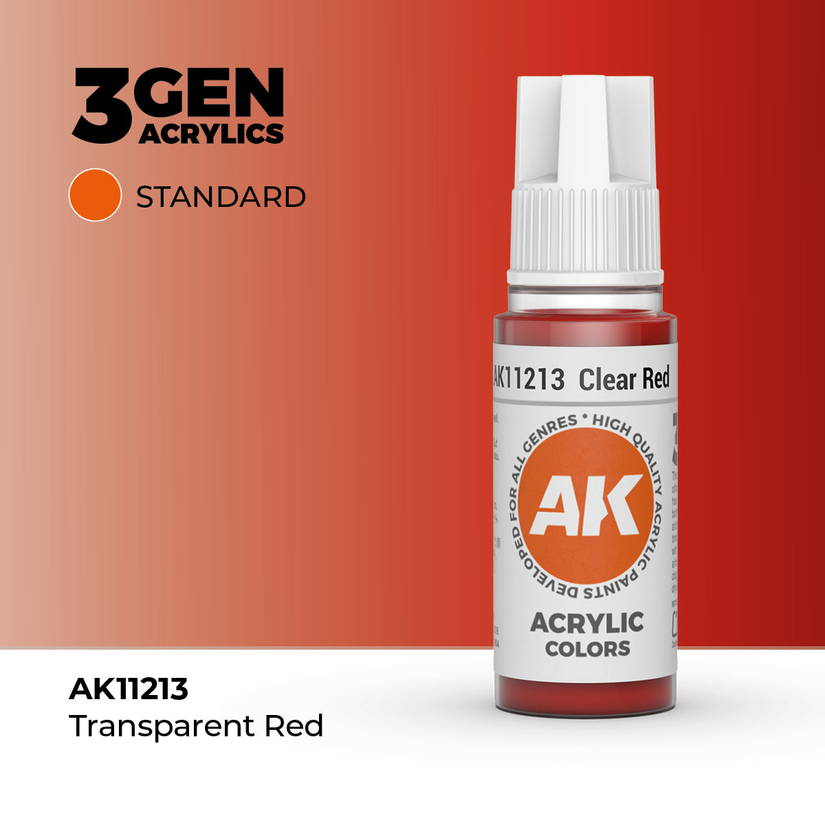 3gen - Clear Red - 18ml