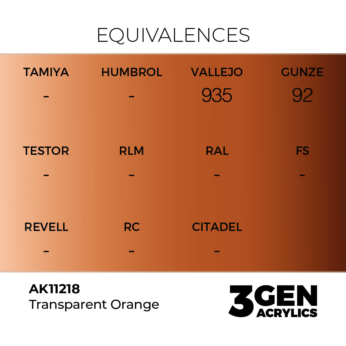 3gen - Clear Orange - 18ml
