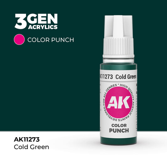 3gen - Color Punch - Cold Green - 18ml