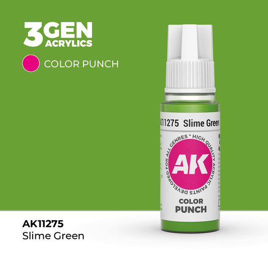 3gen - Color Punch - Slime Green - 18ml