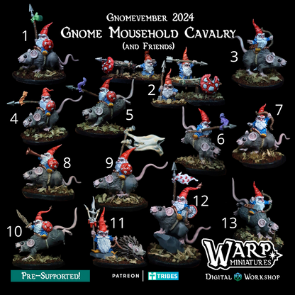 Gnome Mousehold Cavalry