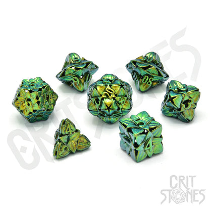 Feywild Charm Metal RPG Dice Set