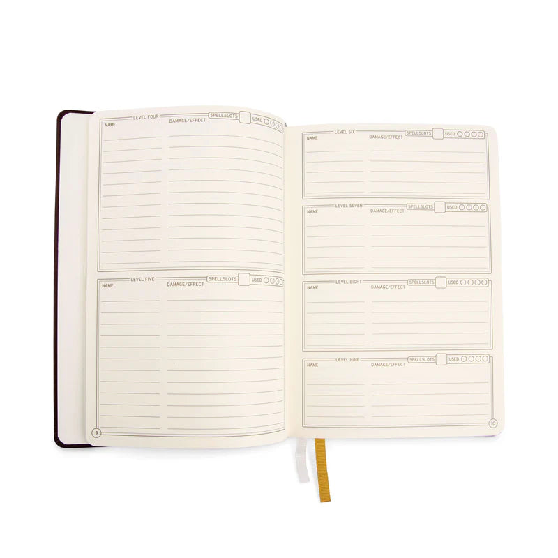 DnD 5e Player Journal - Black
