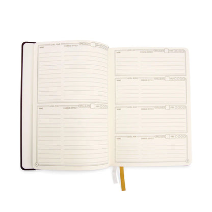 DnD 5e Player Journal - Black