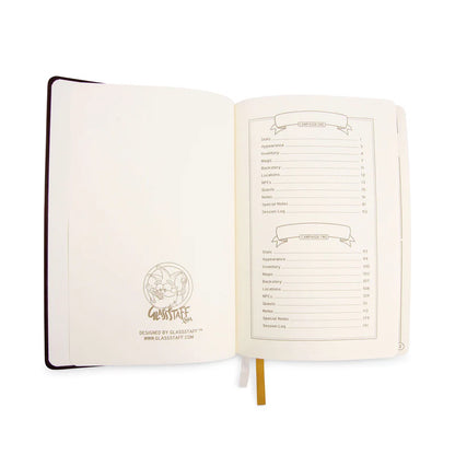 DnD 5e Player Journal - Black