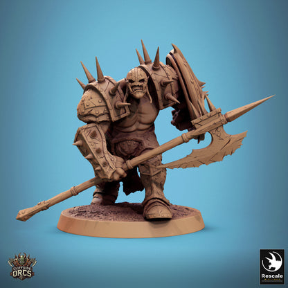 Infantry Orc Spear Shield - Forward