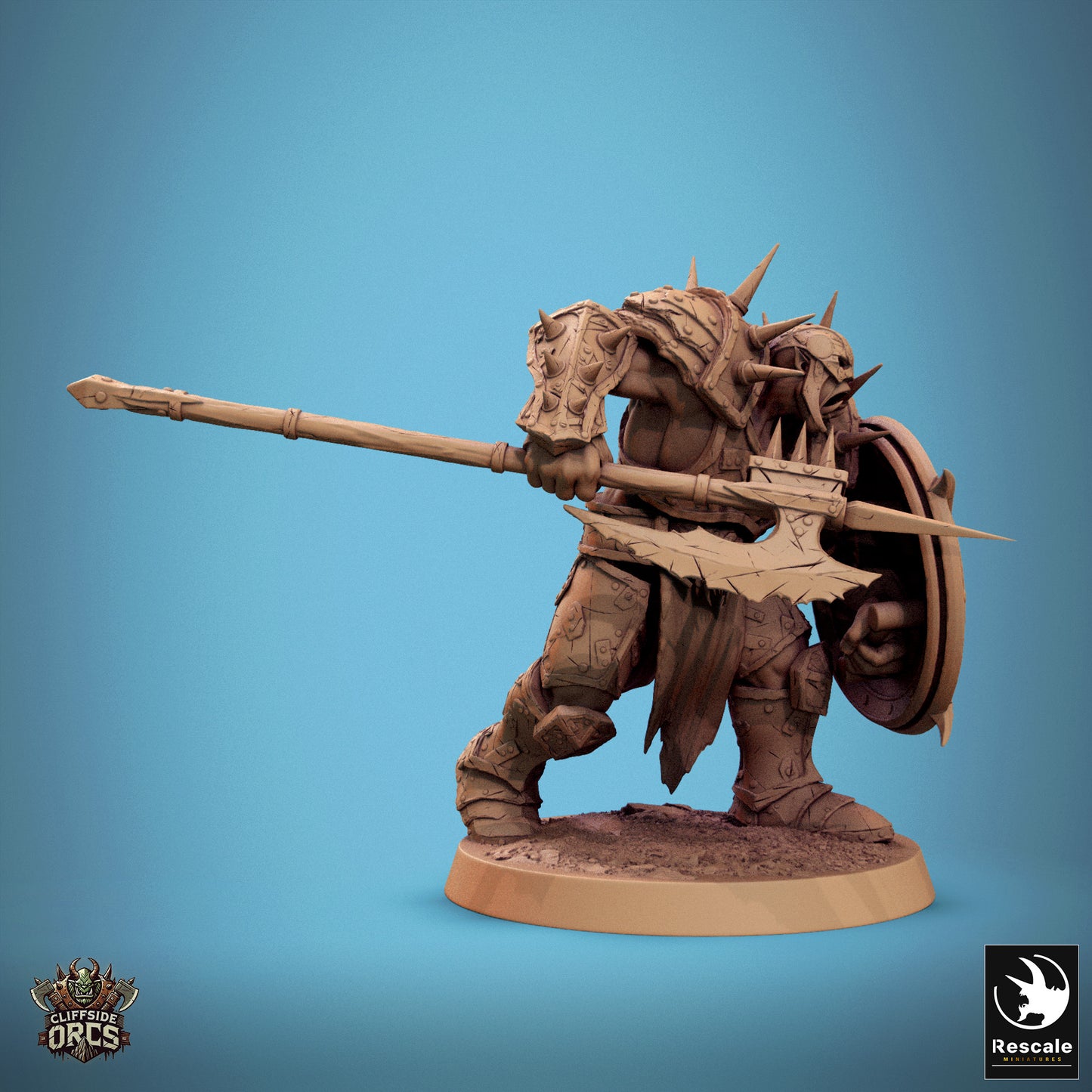 Infantry Orc Spear Shield - Guard