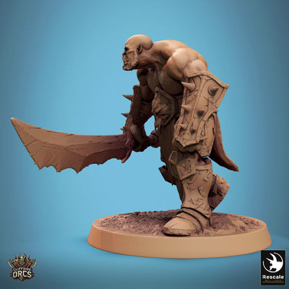 Infantry Orc Sword Shield - Stand