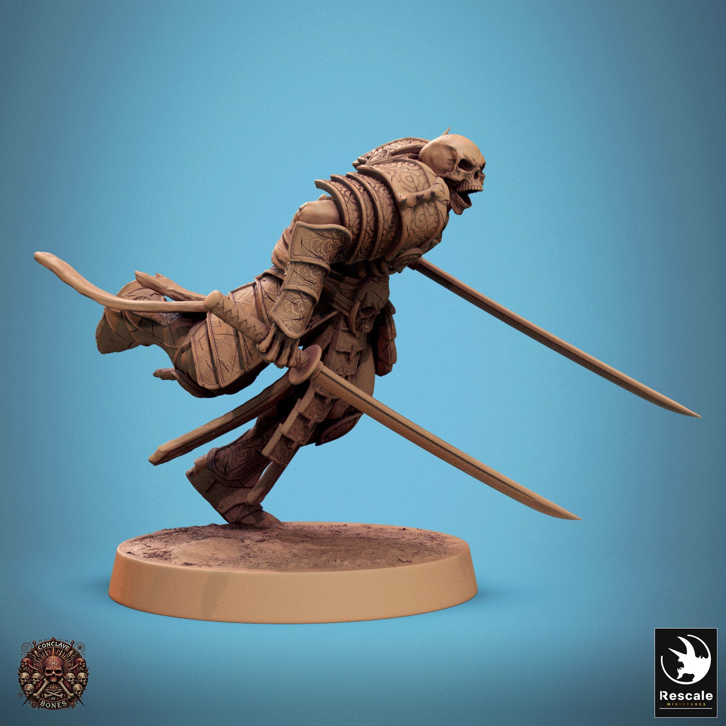 Skeleton - Dual Sword Jump