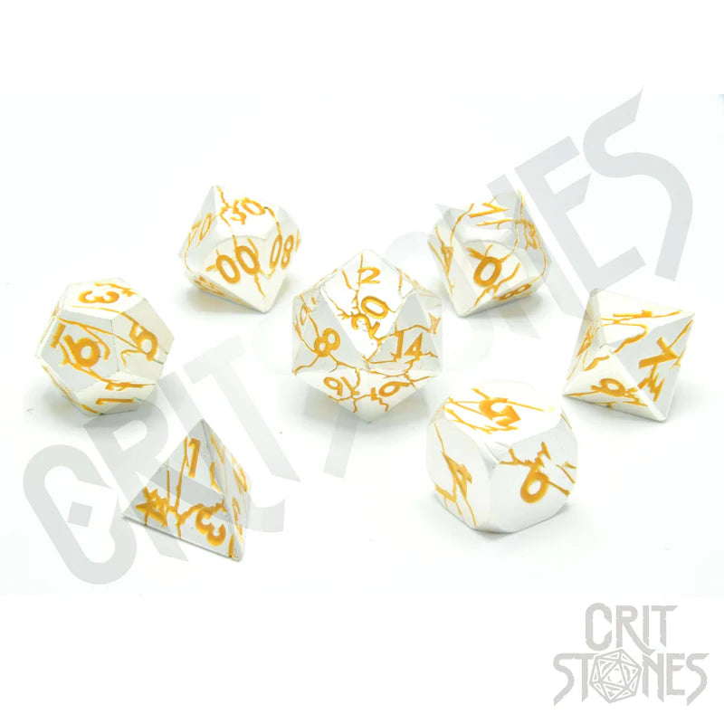 Divine Decree Metal RPG Dice Set