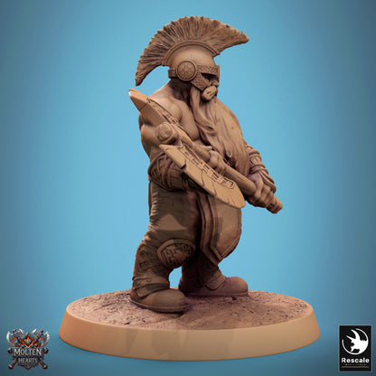 Dwarf Warrior - Big Axe Stand