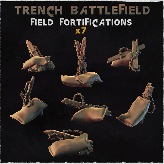Basing Bits - Trench Field Fortifications