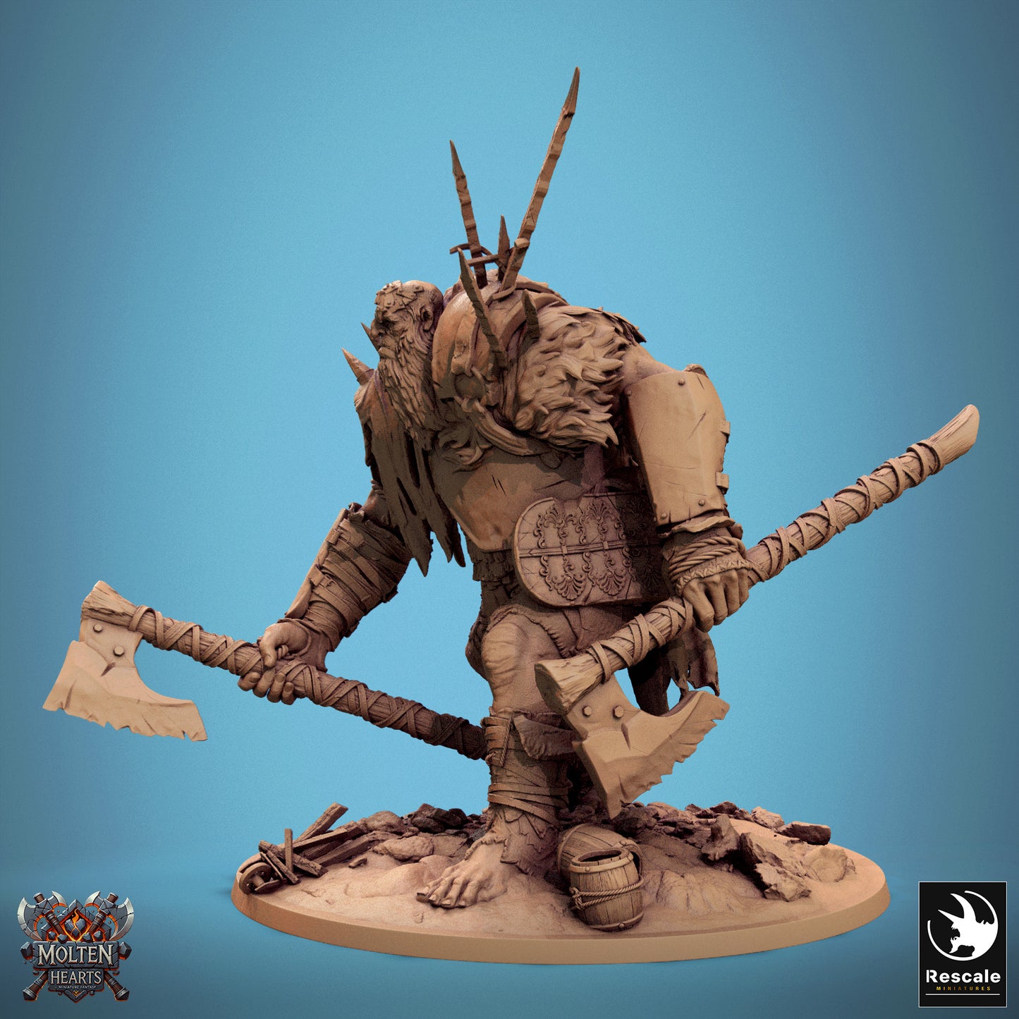 Riesiger Steinbrecher – Zwillingsspaltung