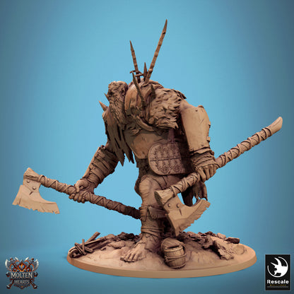 Riesiger Steinbrecher – Zwillingsspaltung