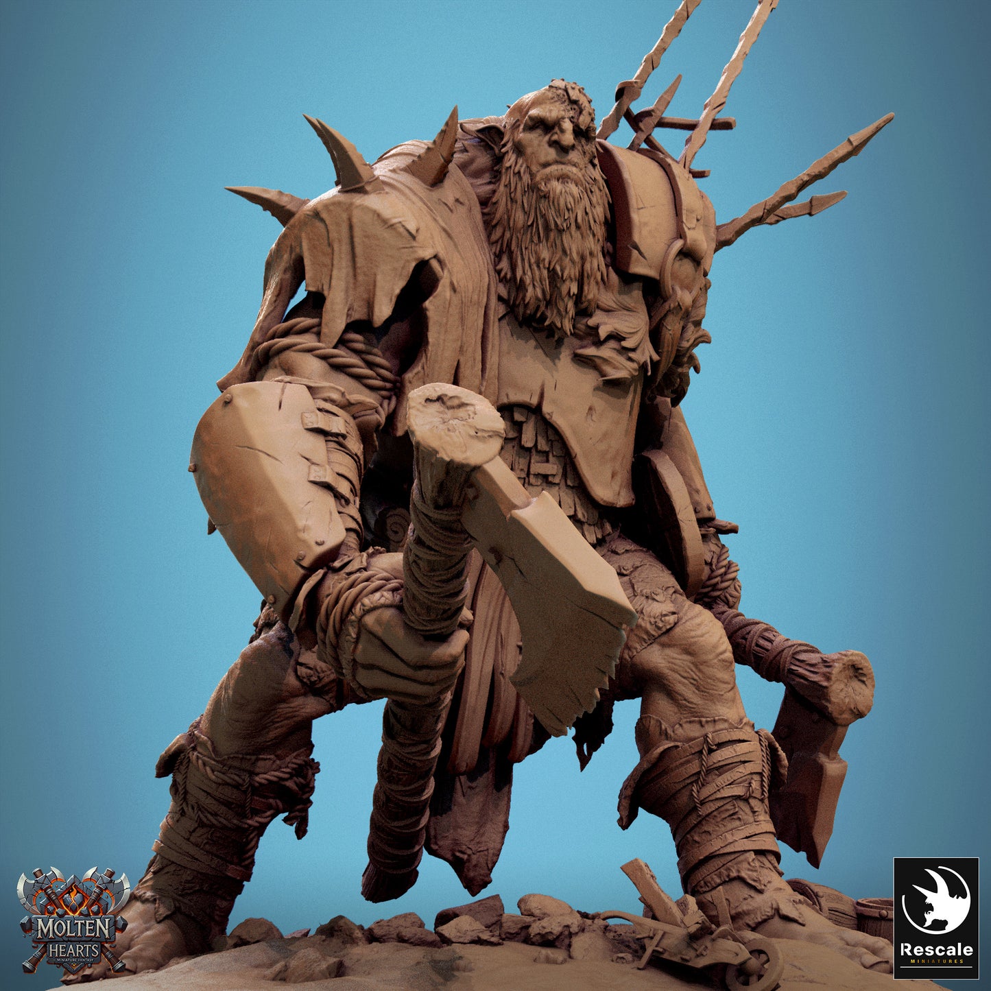 Riesiger Steinbrecher – Zwillingsspaltung