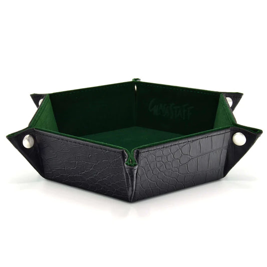 Hexagonal Foldable Rolling Tray - Dragon Skin