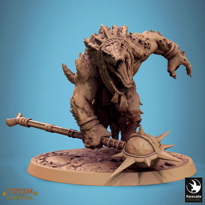 Lizardman Champion Dreadscale - Attack