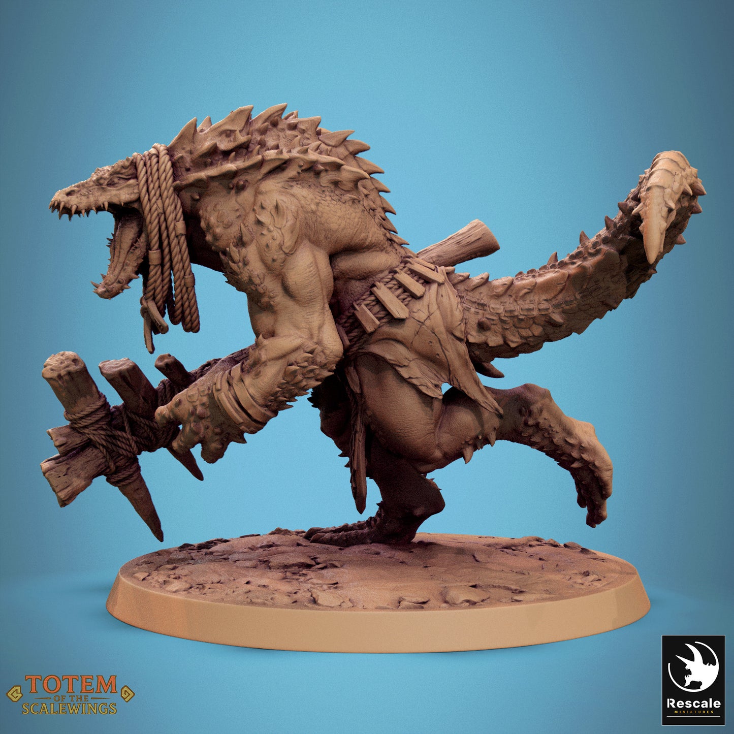 Echsenmensch-Champion Dreadscale – Knochenlauf