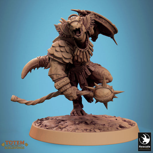 Lizardman Elite Warfang - Hammer Charge
