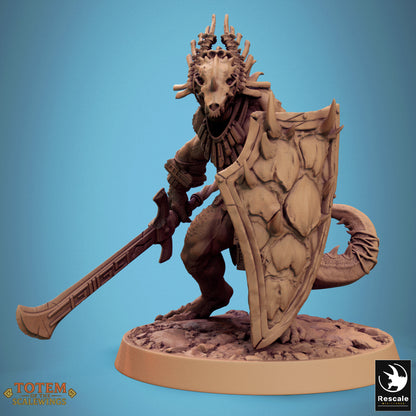 Lizardman Elite Warfang - Spearguard