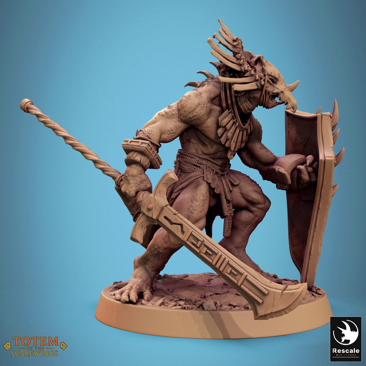 Lizardman Elite Warfang - Spearguard